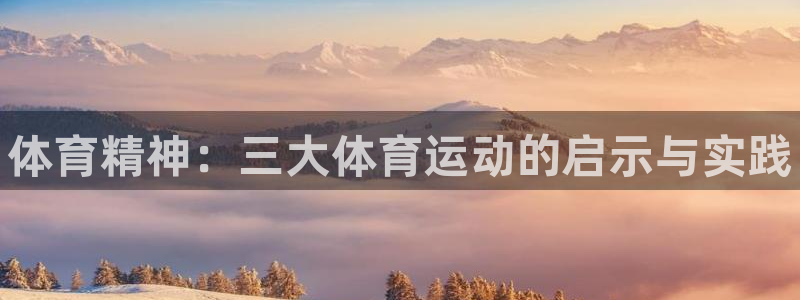 vsport体育官方正版app官网：体育精神：三大体