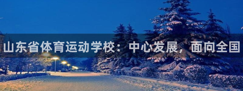 vsport体育官方正版app集团：山东省体育运动学校：中心