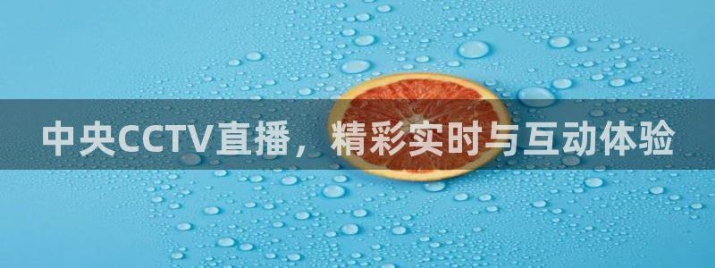 919体育直播苹果版：中央CCTV直播，精彩实时与互动体验